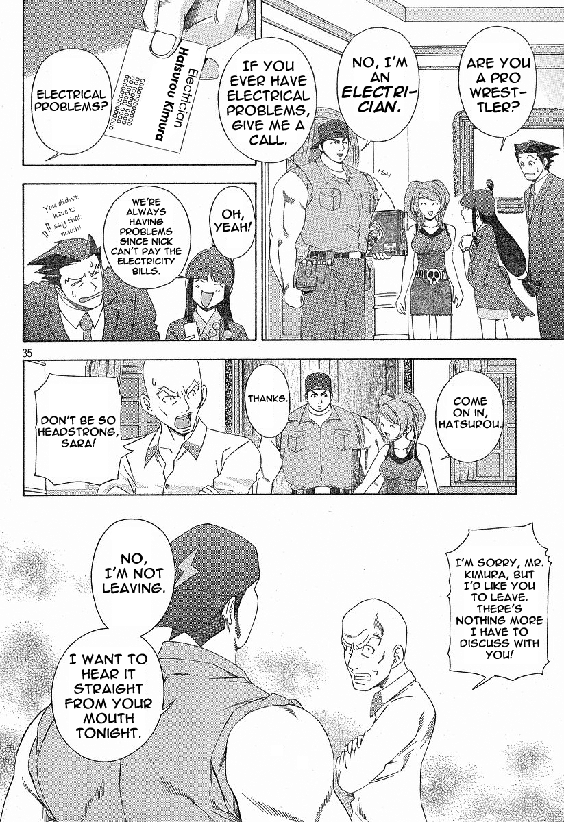 Gyakuten Saiban chapter 2 - page 34