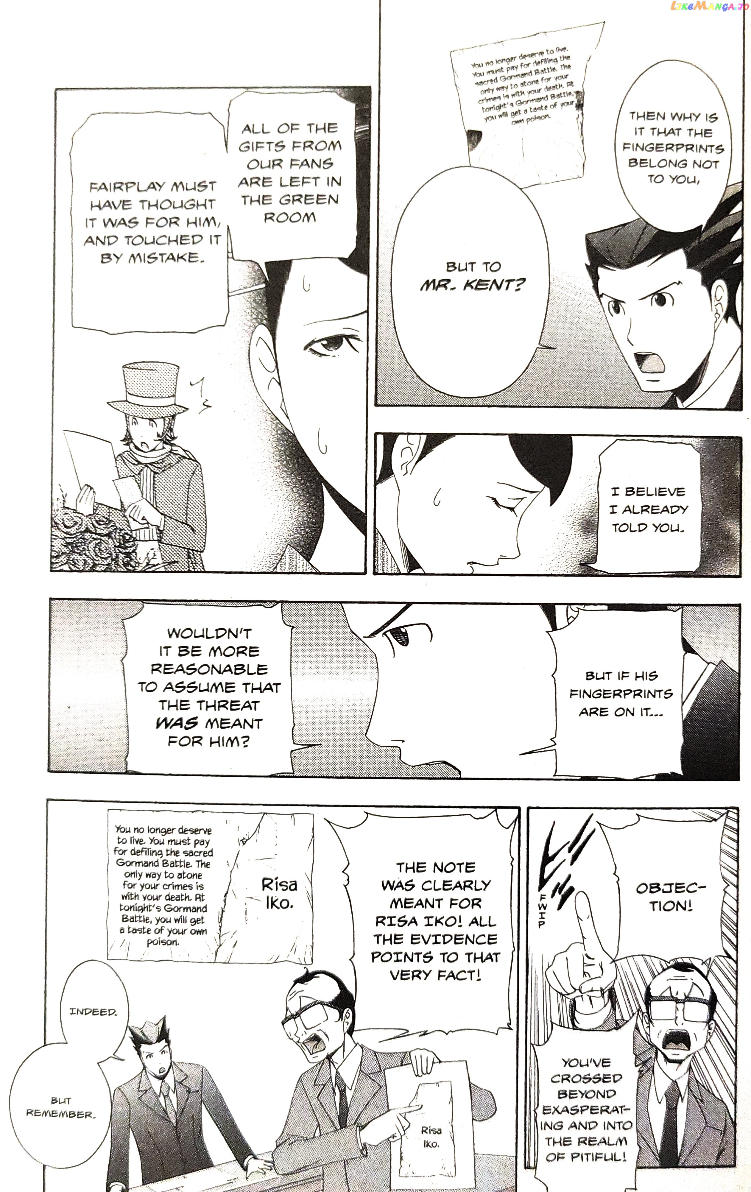 Gyakuten Saiban chapter 13 - page 38