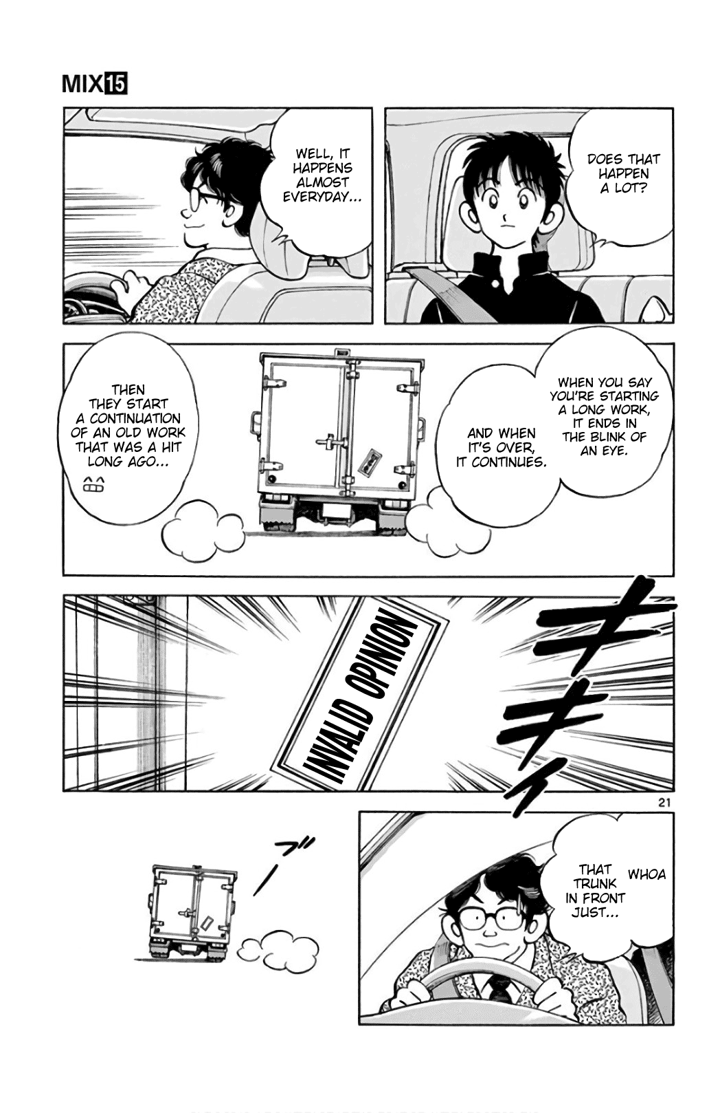 Mix - Manga chapter 84 - page 21