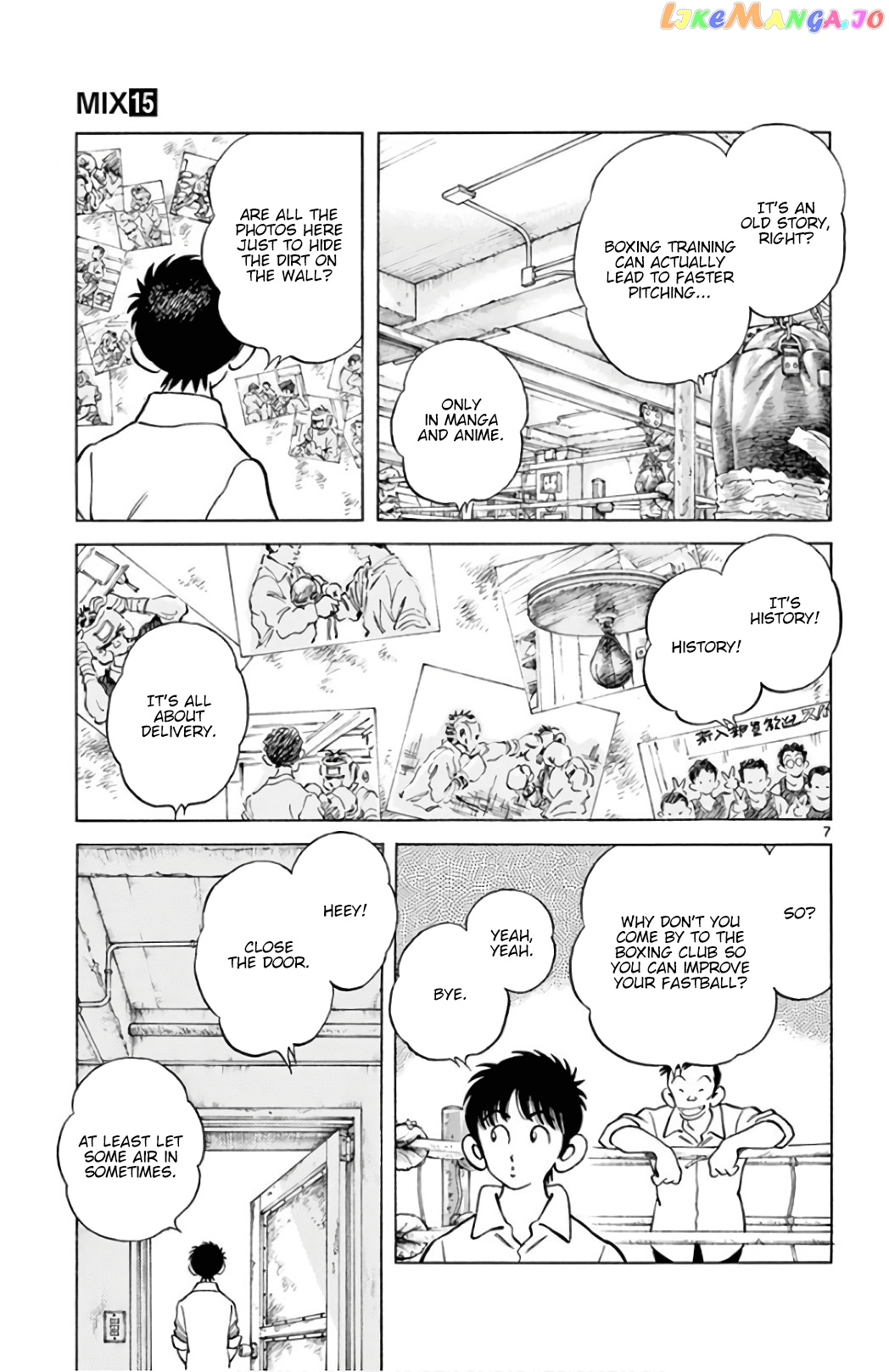 Mix - Manga chapter 86 - page 7