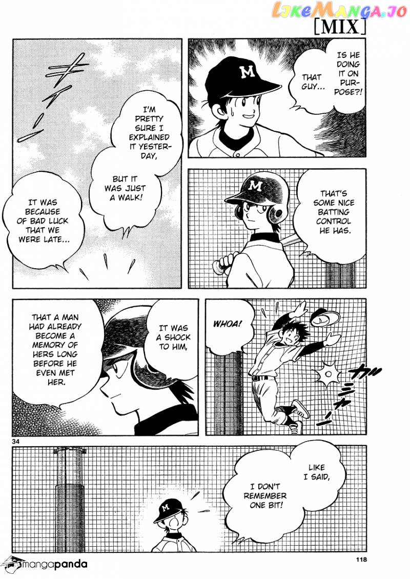 Mix - Manga chapter 24 - page 34
