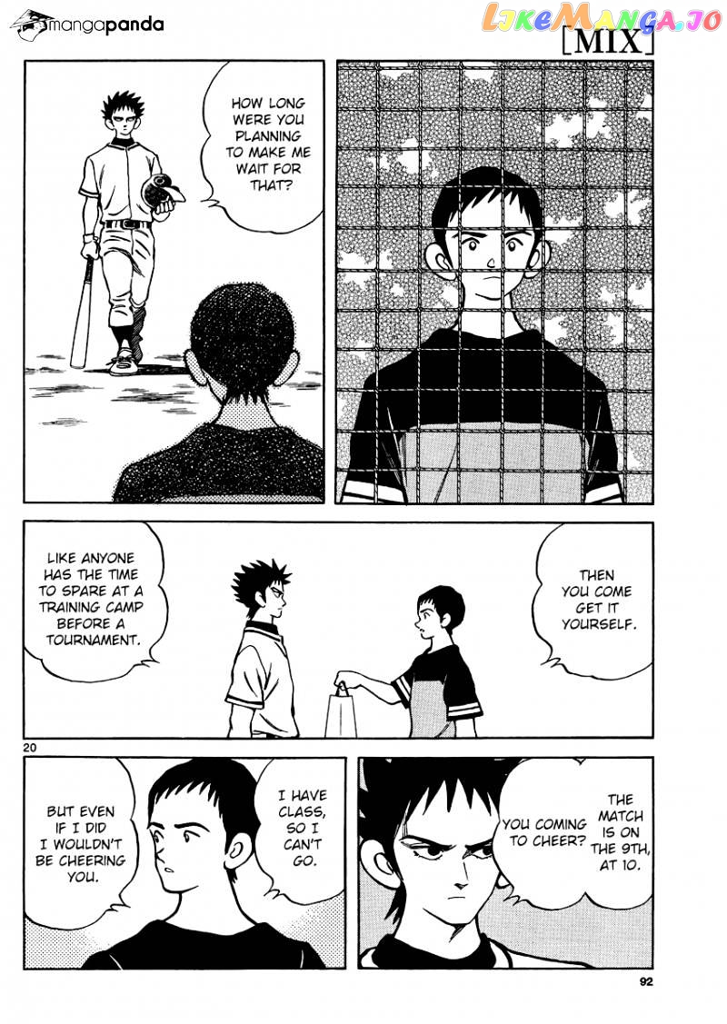 Mix - Manga chapter 29 - page 20