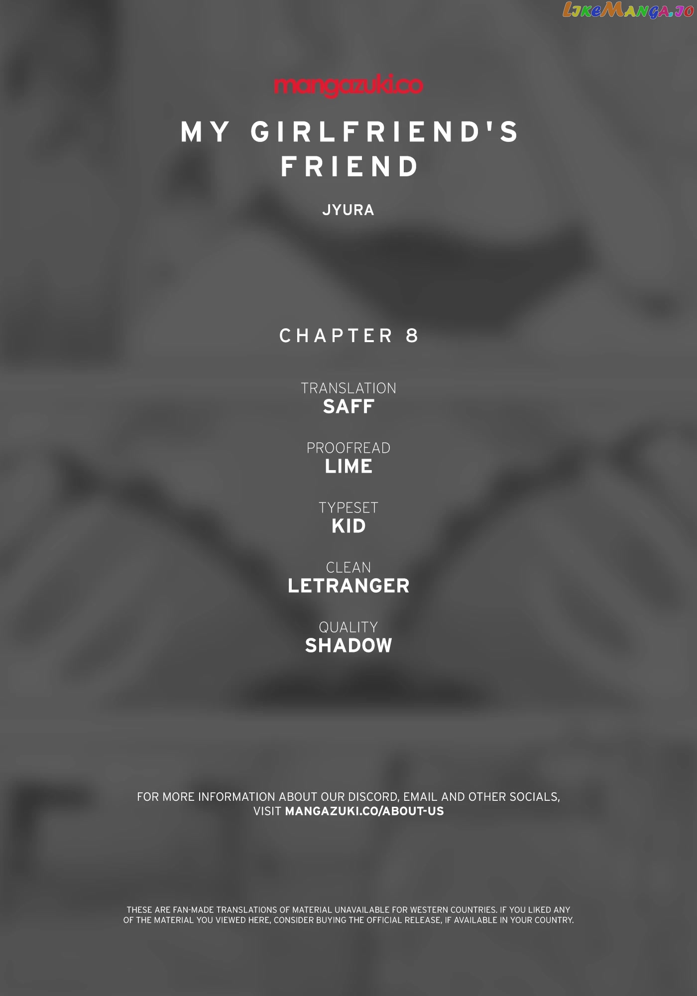 My Girlfriend's Friend chapter 8 - page 1