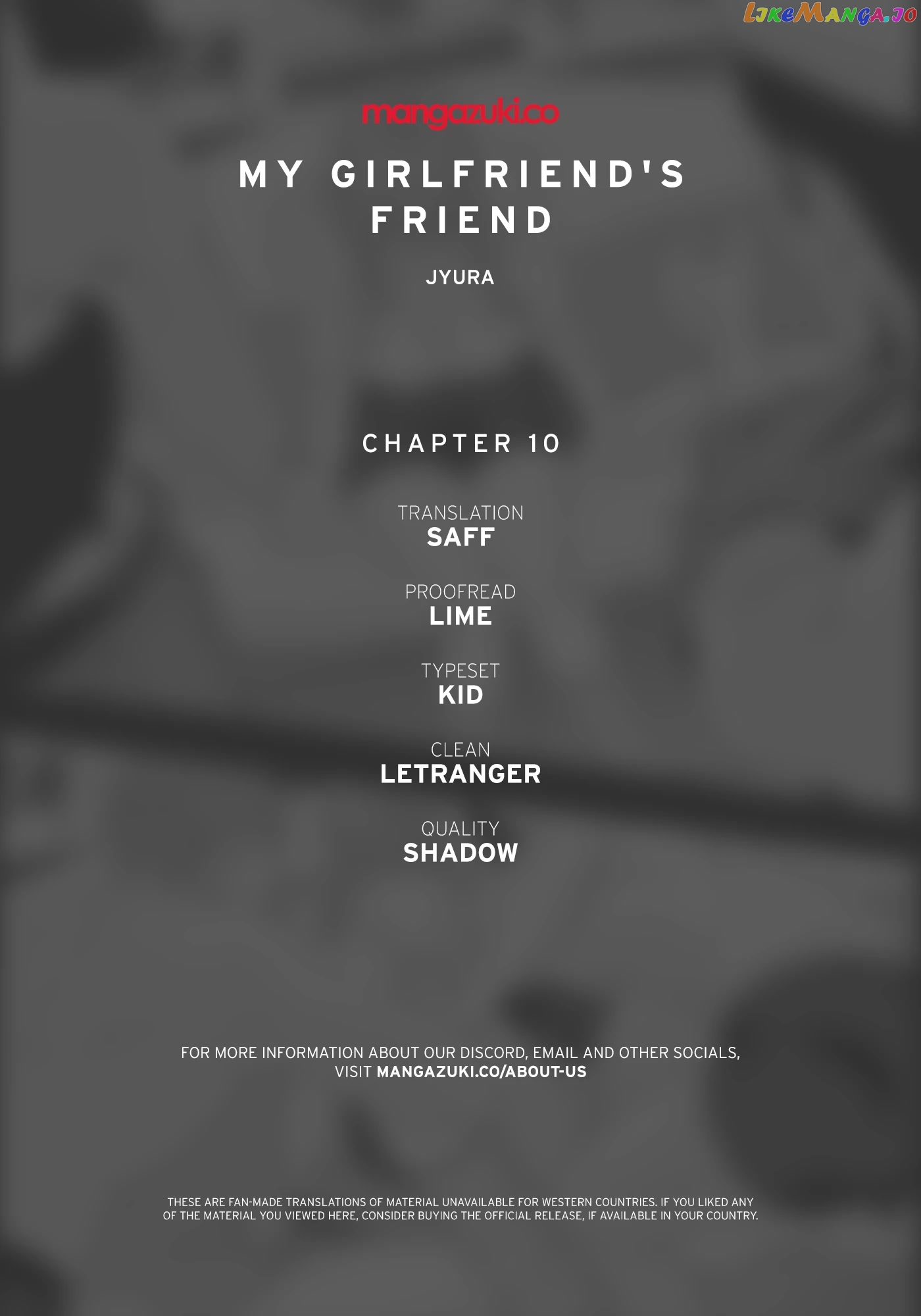 My Girlfriend's Friend chapter 10 - page 1