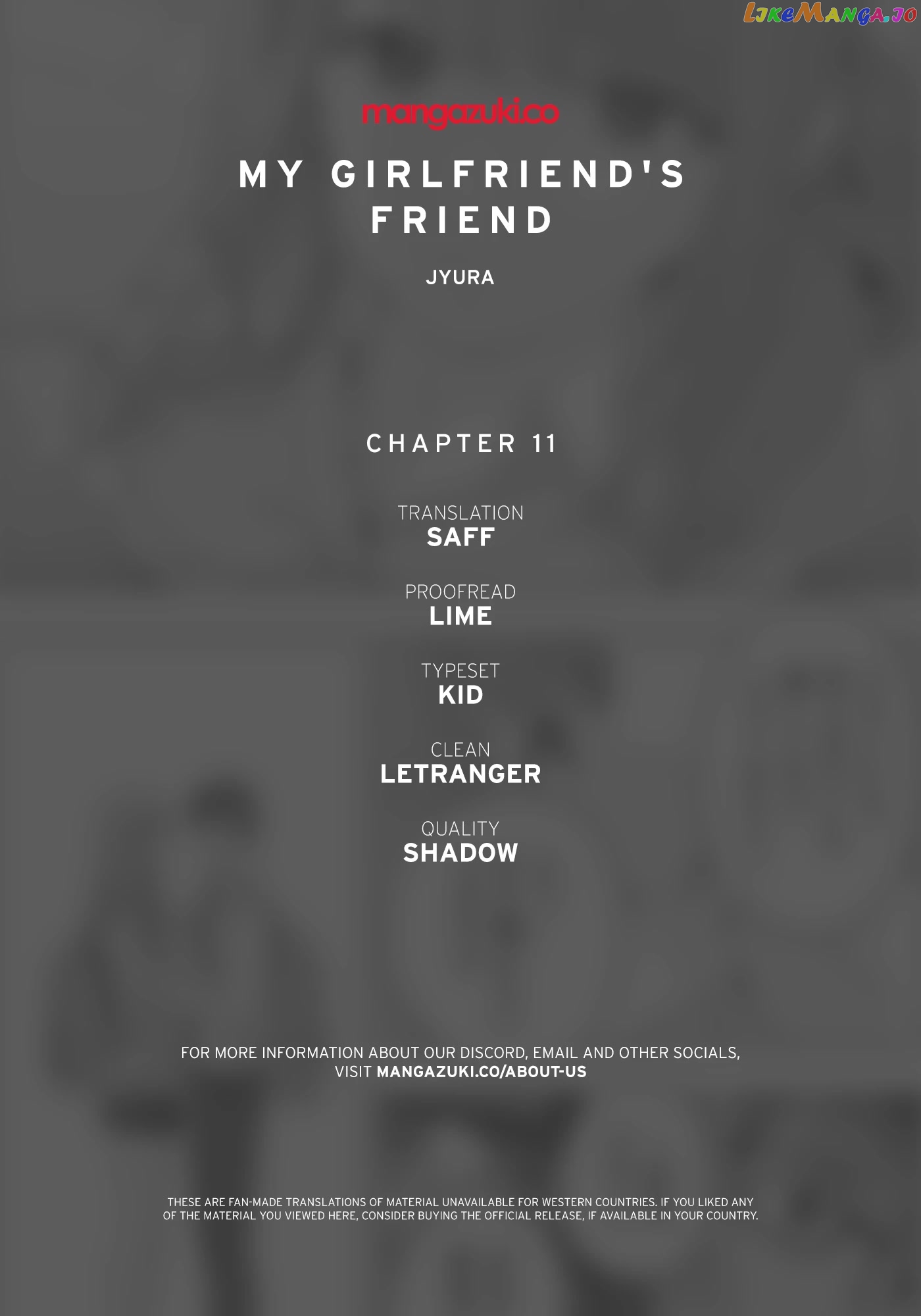 My Girlfriend's Friend chapter 11 - page 1