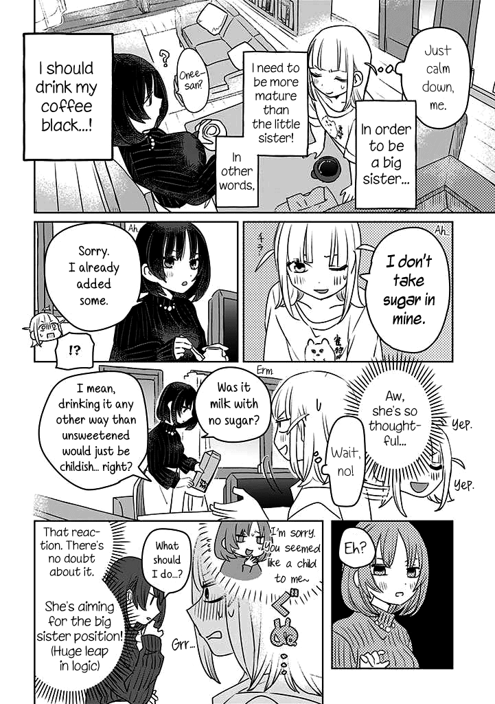 The Big Stepsis Who Wants To Be A Big Sister Vs. The Little Stepsis Who Wants To Be Yuri chapter 1 - page 2