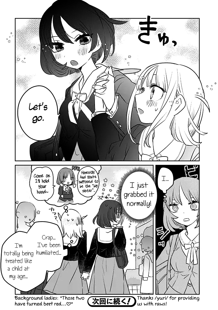 The Big Stepsis Who Wants To Be A Big Sister Vs. The Little Stepsis Who Wants To Be Yuri chapter 4 - page 4