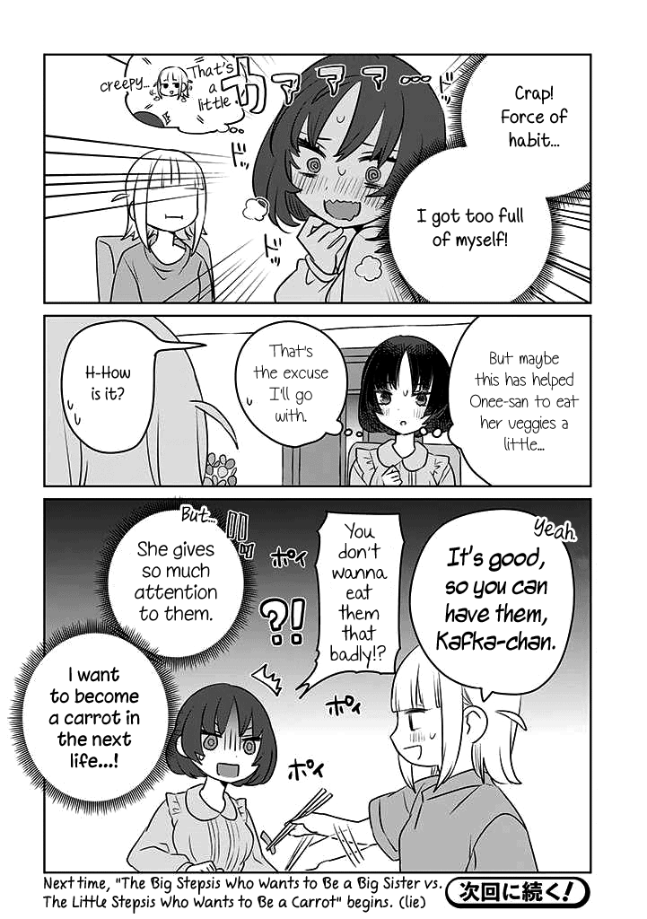 The Big Stepsis Who Wants To Be A Big Sister Vs. The Little Stepsis Who Wants To Be Yuri chapter 9 - page 4