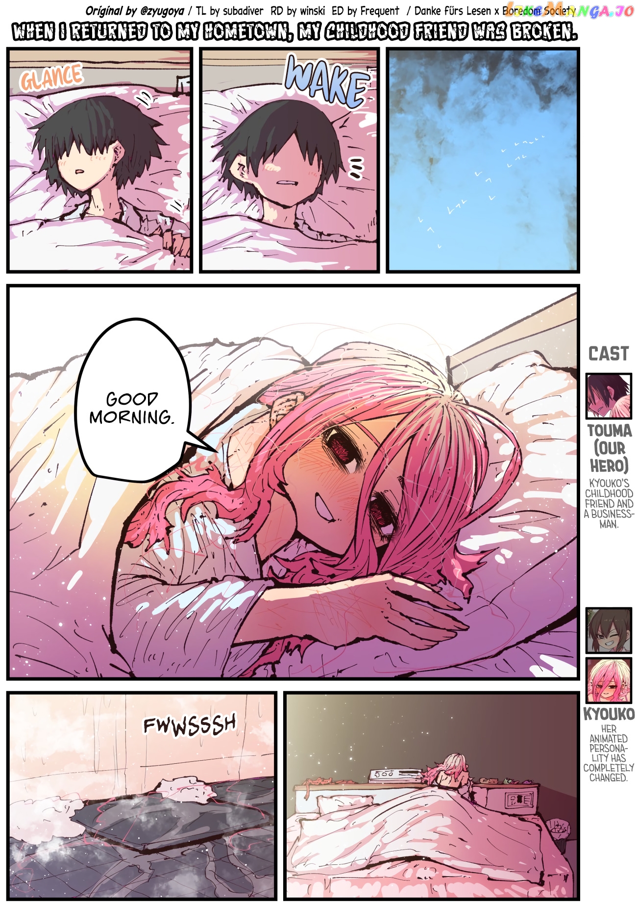 When I Returned to My Hometown, My Childhood Friend was Broken chapter 29 - page 1