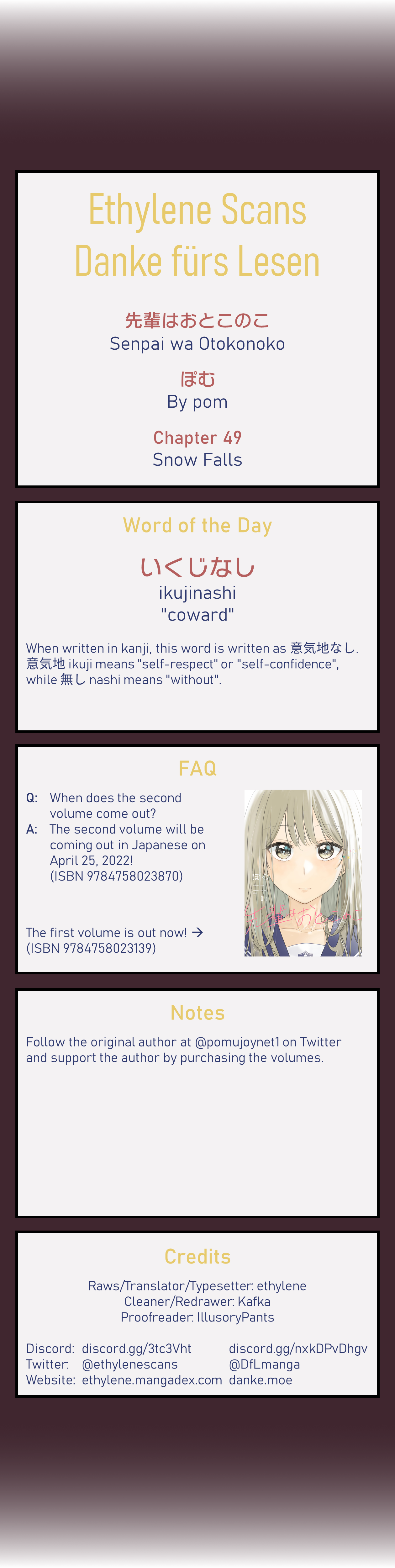 My Crossdressing Senpai chapter 49 - page 19