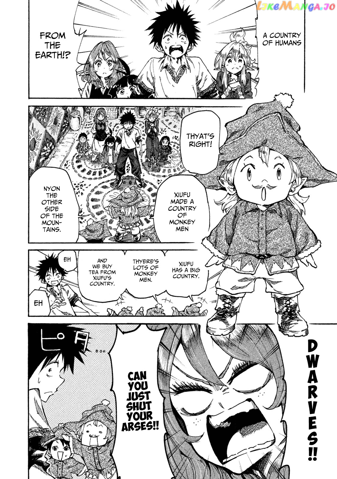 Mazumeshi Elf to Youbokugurashi chapter 15 - page 2