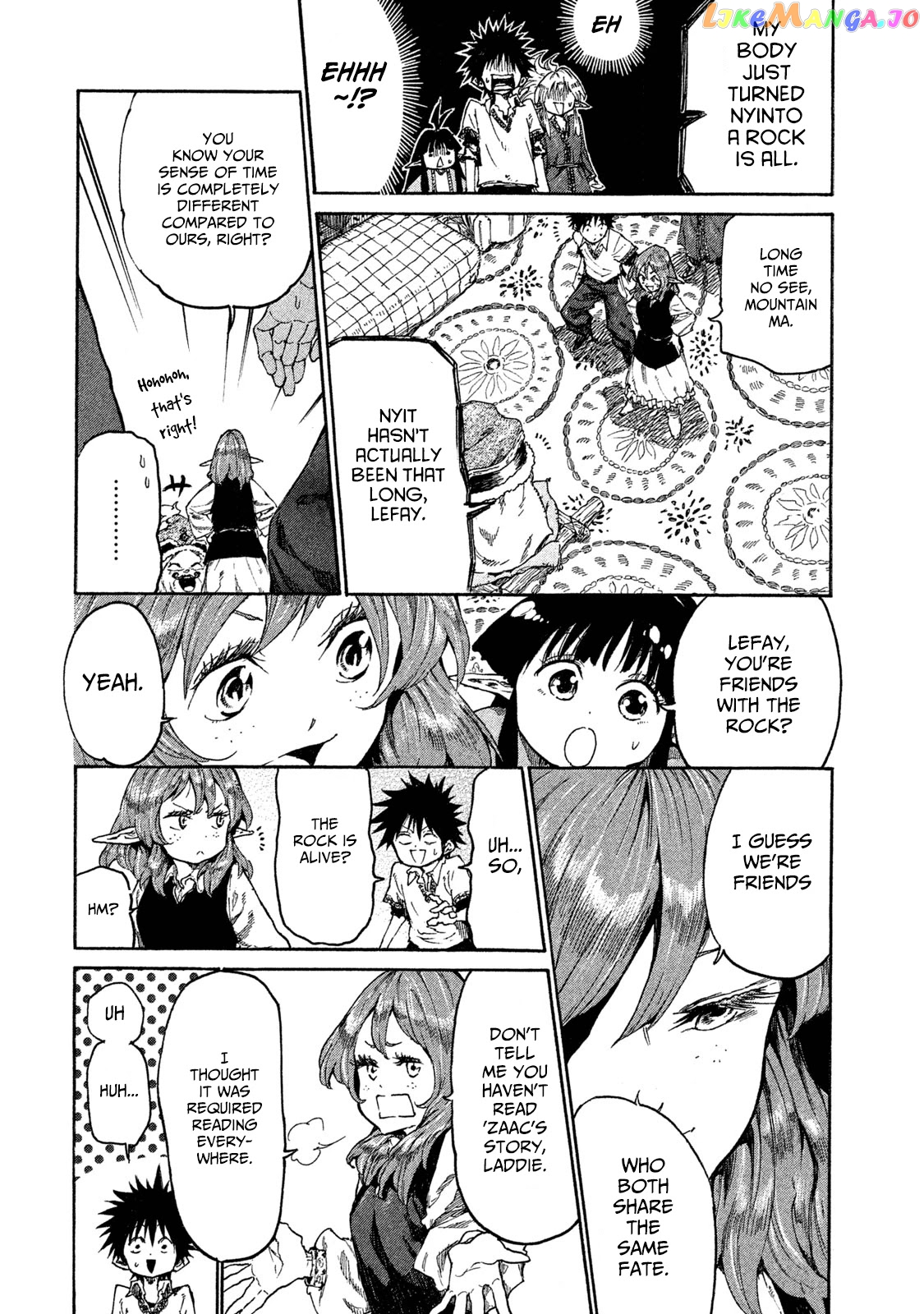 Mazumeshi Elf to Youbokugurashi chapter 15 - page 6