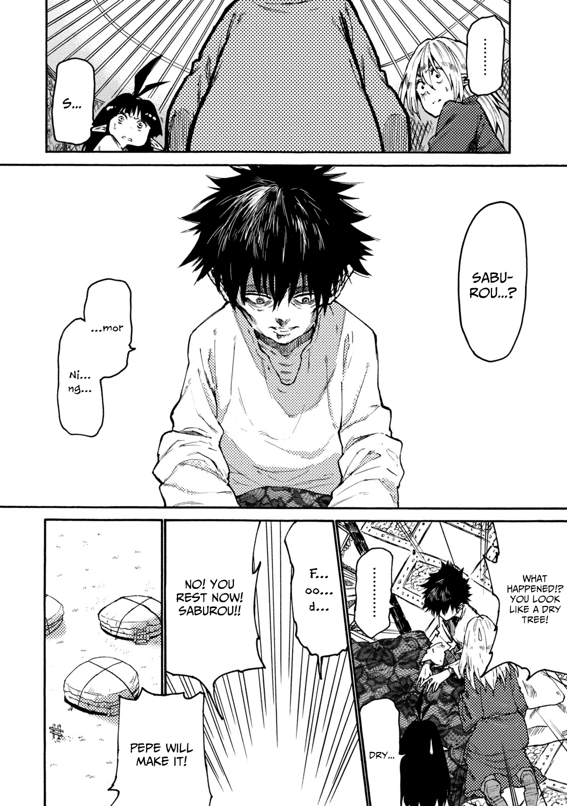 Mazumeshi Elf to Youbokugurashi chapter 34 - page 6