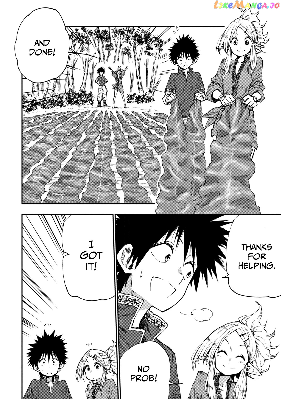 Mazumeshi Elf to Youbokugurashi chapter 52 - page 2