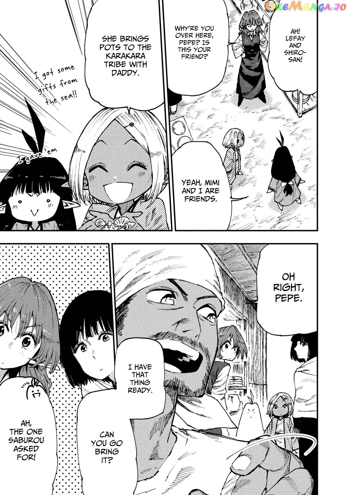 Mazumeshi Elf to Youbokugurashi chapter 52 - page 9