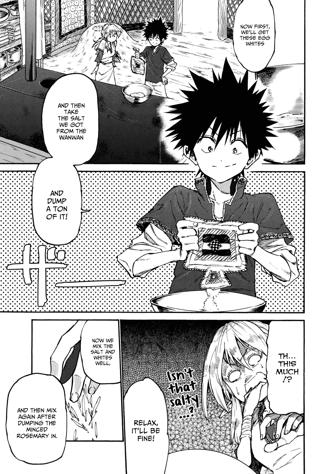 Mazumeshi Elf to Youbokugurashi chapter 35 - page 13