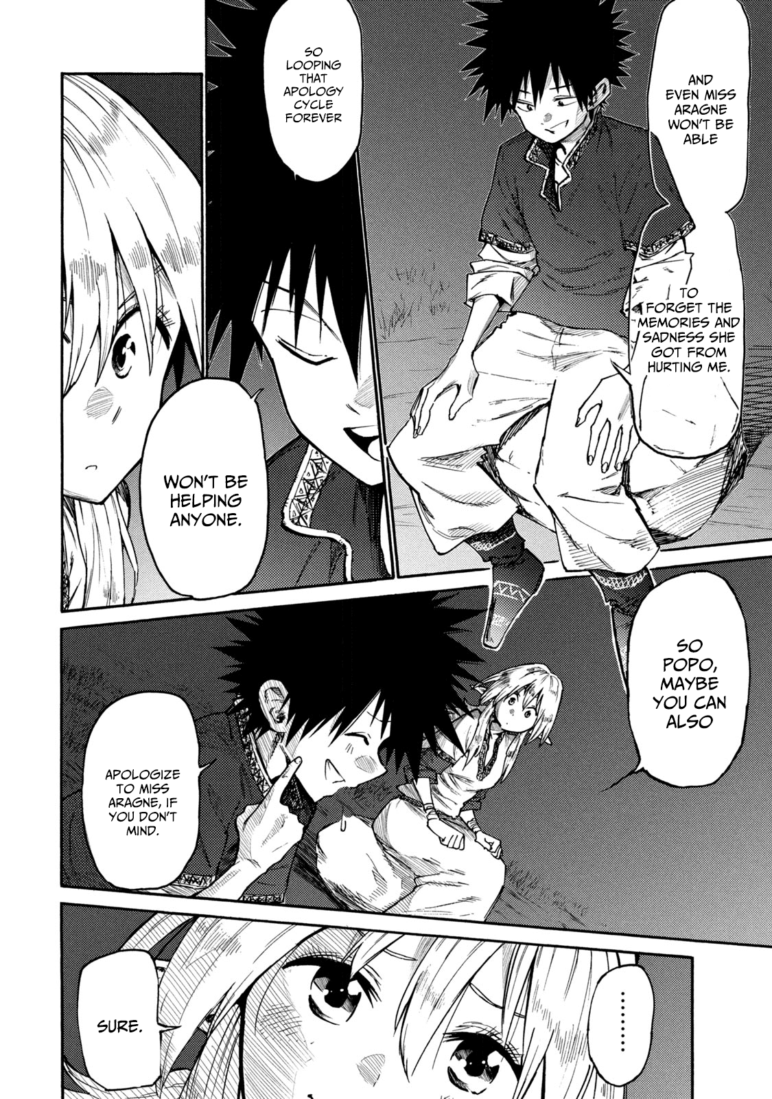 Mazumeshi Elf to Youbokugurashi chapter 35 - page 18