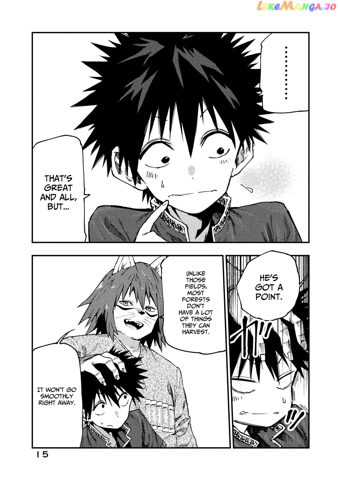 Mazumeshi Elf to Youbokugurashi chapter 53 - page 16