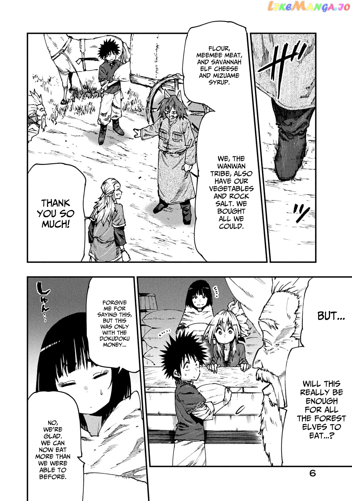 Mazumeshi Elf to Youbokugurashi chapter 53 - page 7