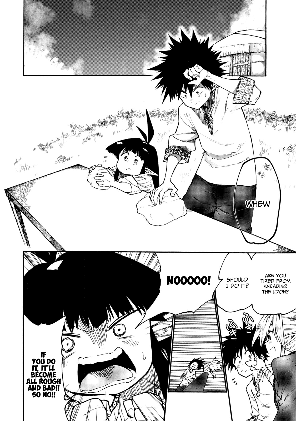 Mazumeshi Elf to Youbokugurashi chapter 36 - page 2