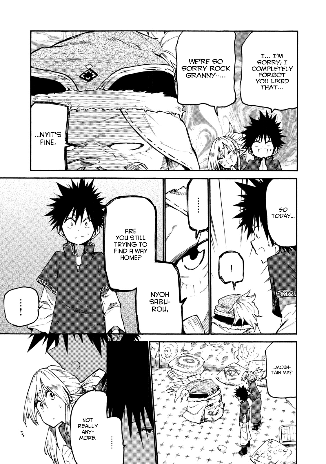 Mazumeshi Elf to Youbokugurashi chapter 37 - page 13
