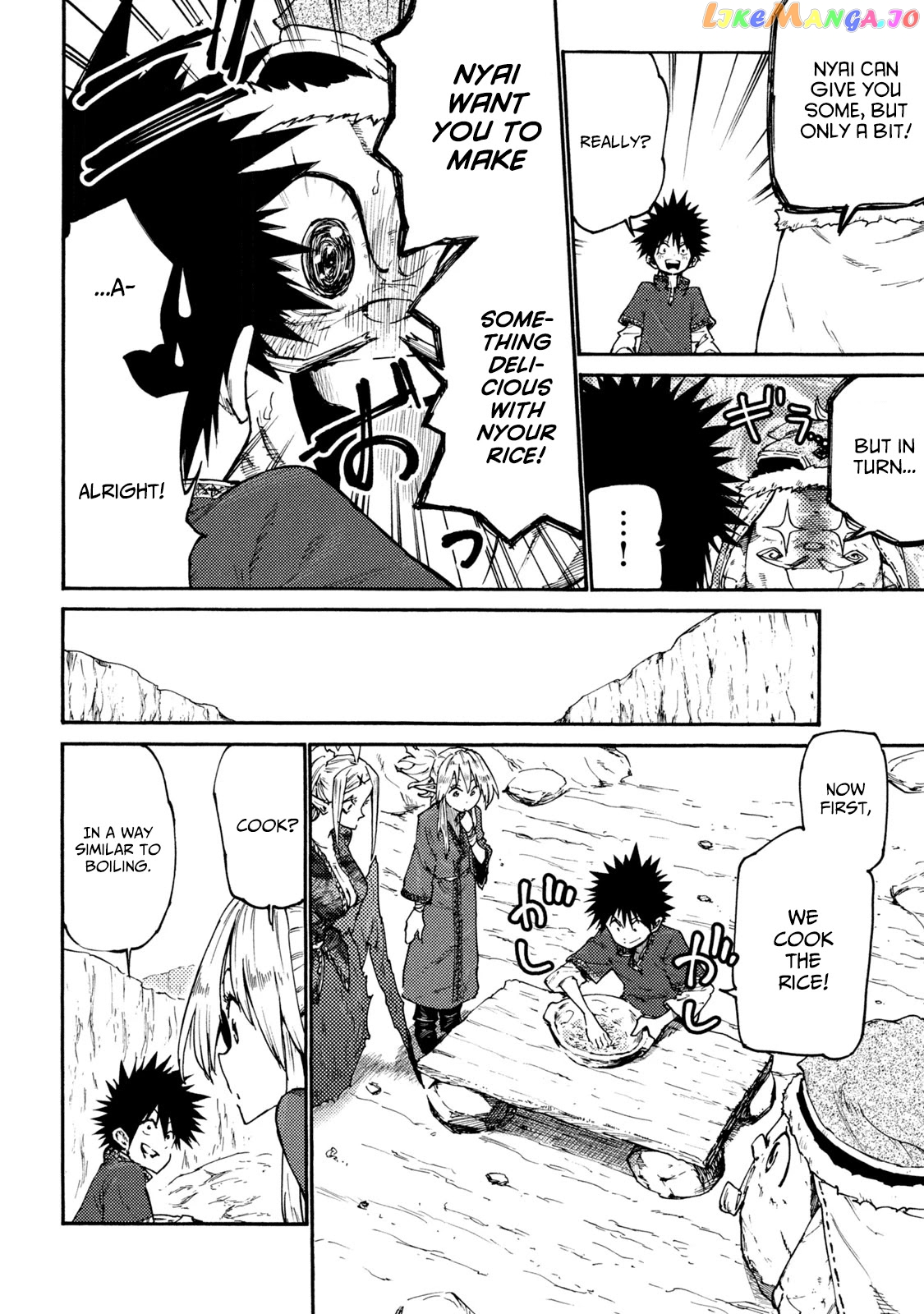 Mazumeshi Elf to Youbokugurashi chapter 37 - page 16