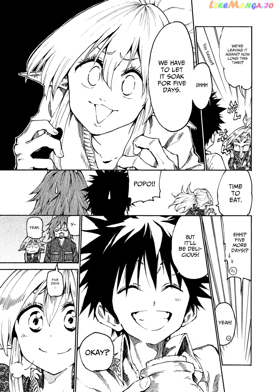 Mazumeshi Elf to Youbokugurashi chapter 17 - page 19