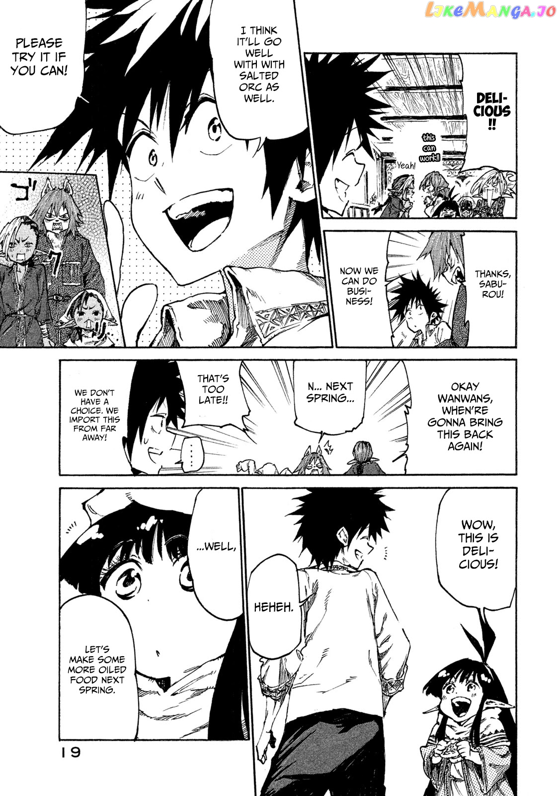 Mazumeshi Elf to Youbokugurashi chapter 17 - page 21