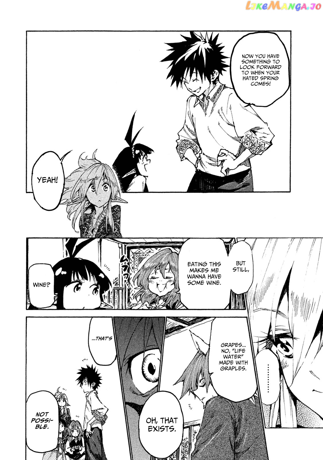 Mazumeshi Elf to Youbokugurashi chapter 17 - page 22