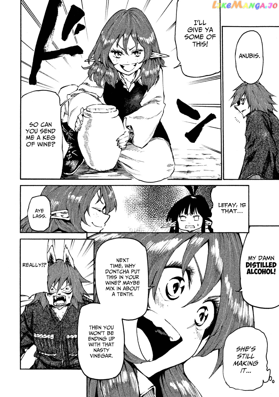 Mazumeshi Elf to Youbokugurashi chapter 18 - page 14