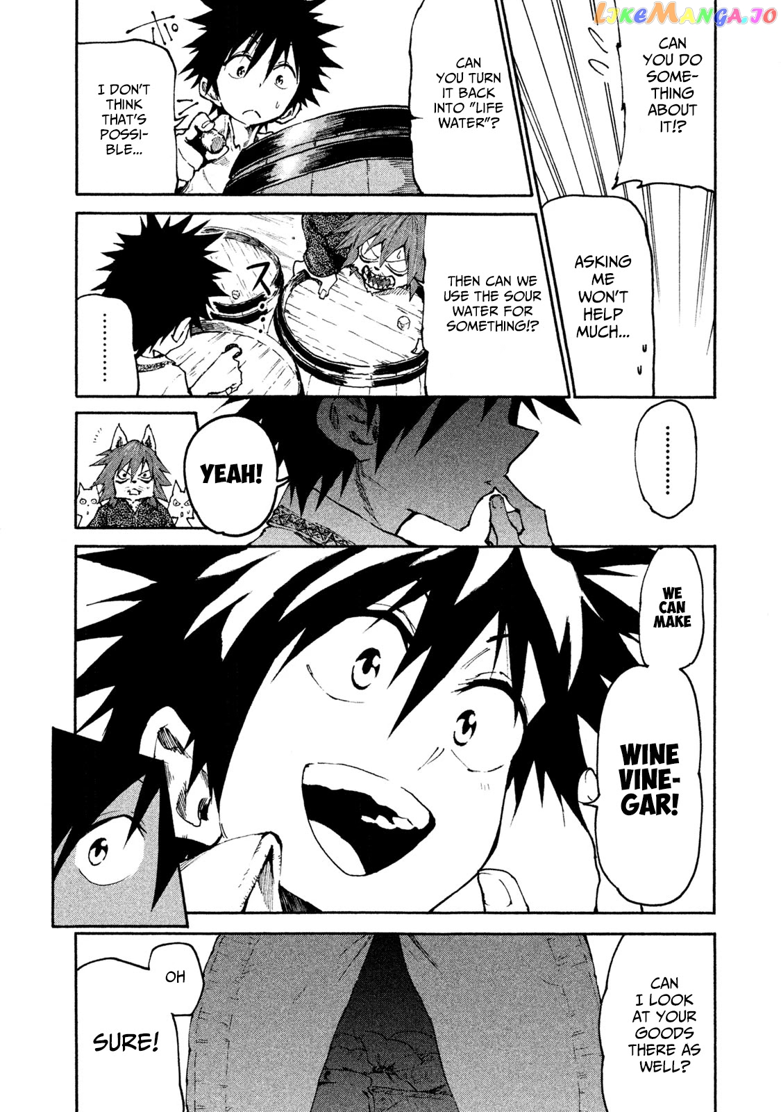 Mazumeshi Elf to Youbokugurashi chapter 18 - page 7