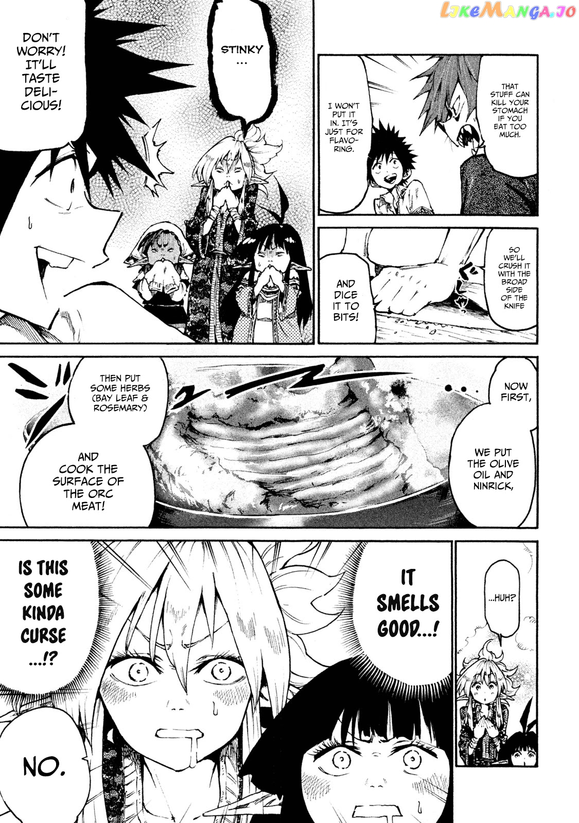Mazumeshi Elf to Youbokugurashi chapter 18 - page 9