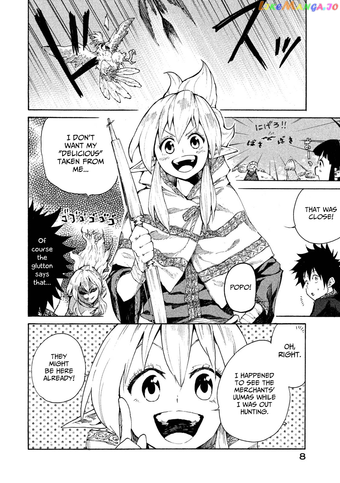 Mazumeshi Elf to Youbokugurashi chapter 6 - page 11