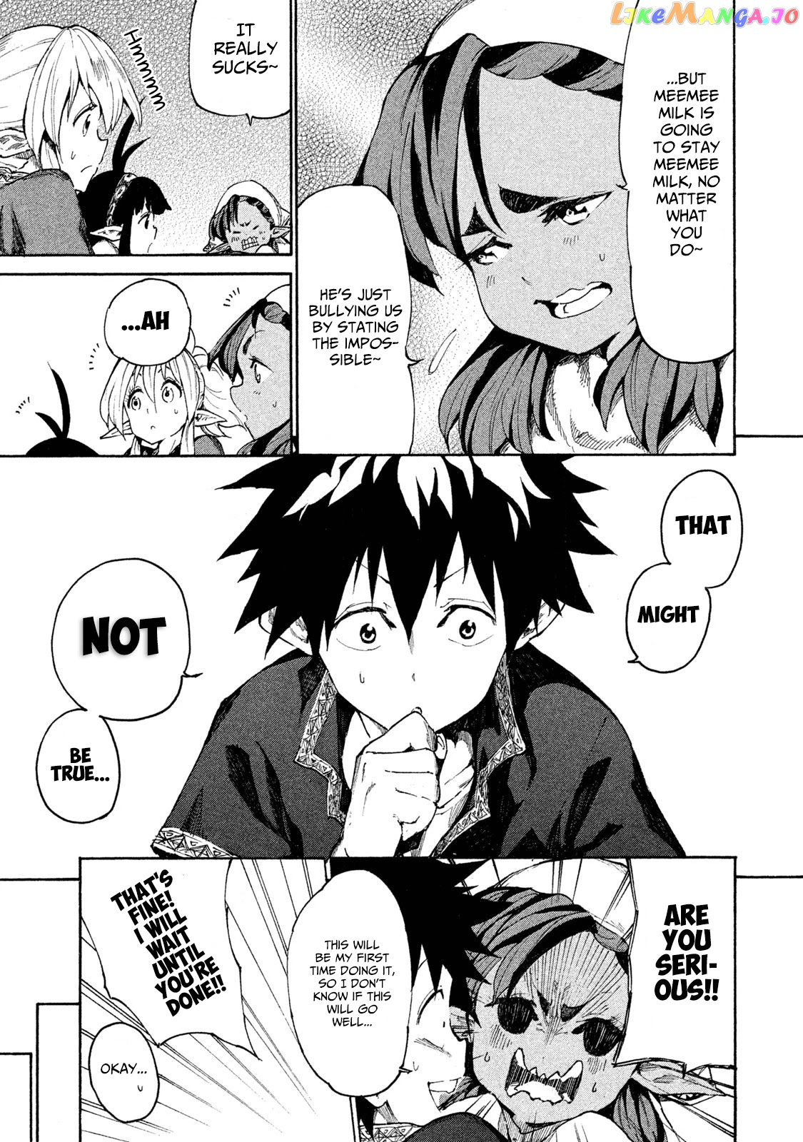 Mazumeshi Elf to Youbokugurashi chapter 6 - page 24