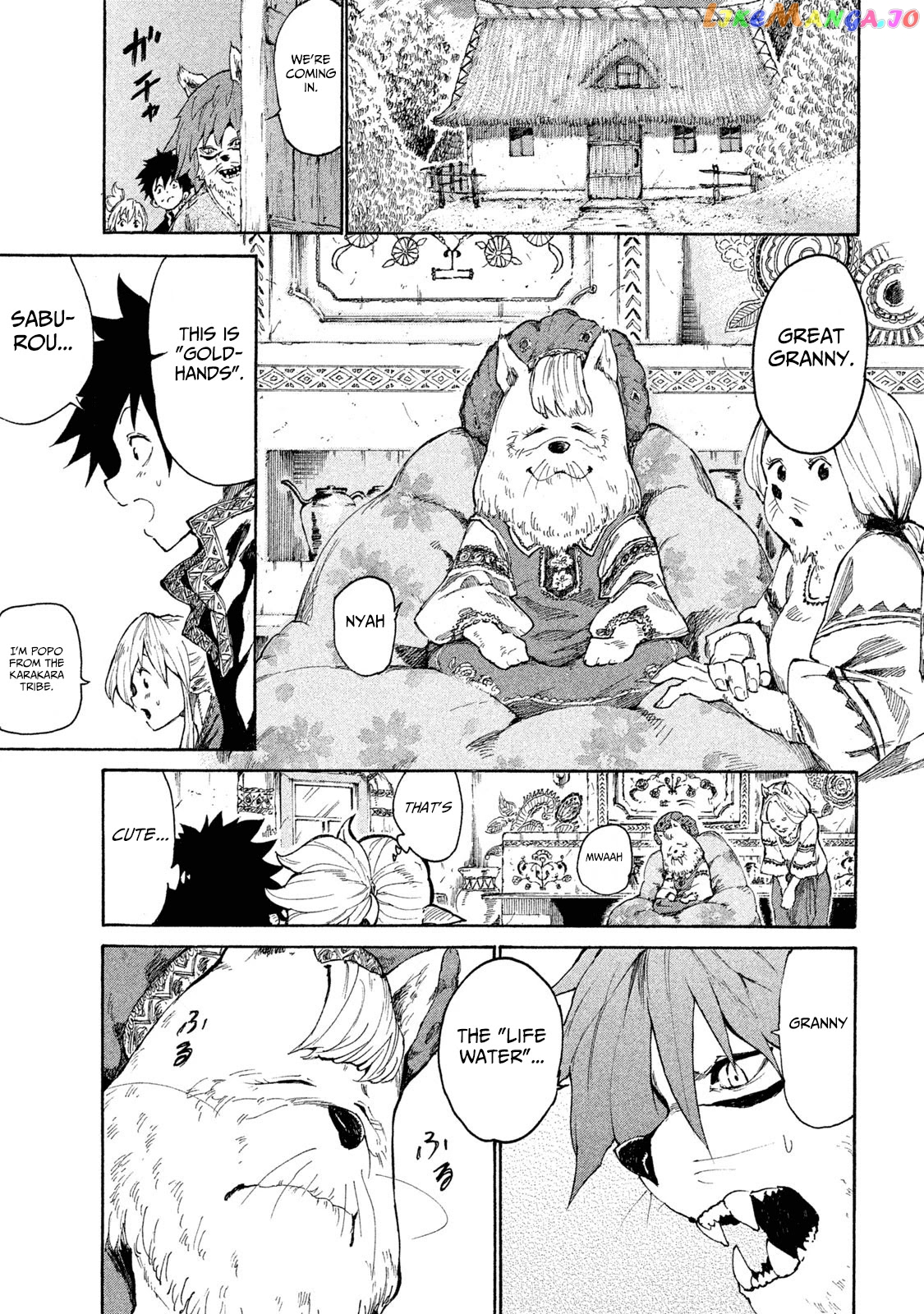 Mazumeshi Elf to Youbokugurashi chapter 6 - page 38