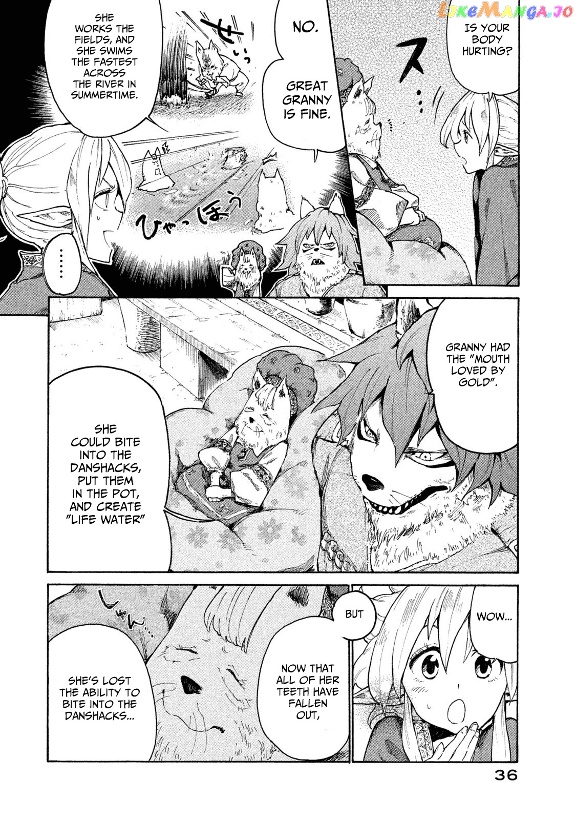 Mazumeshi Elf to Youbokugurashi chapter 6 - page 39