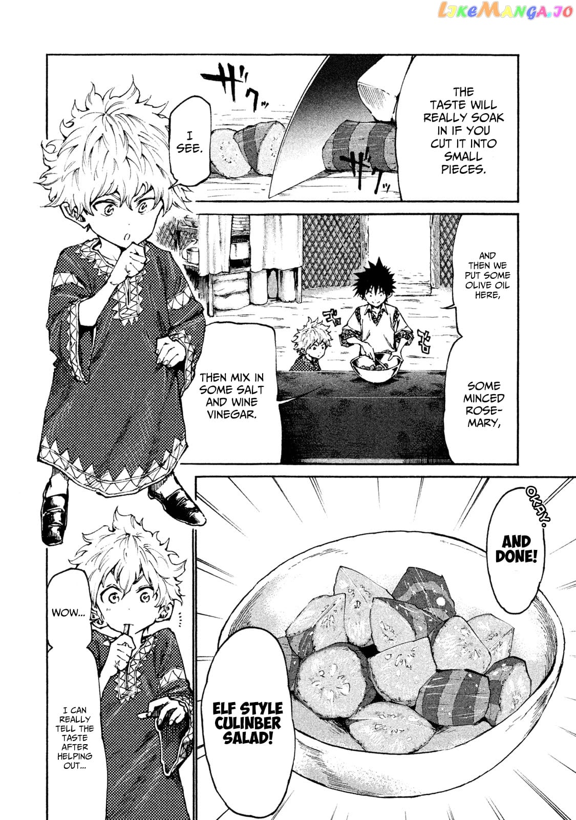 Mazumeshi Elf to Youbokugurashi chapter 20 - page 2