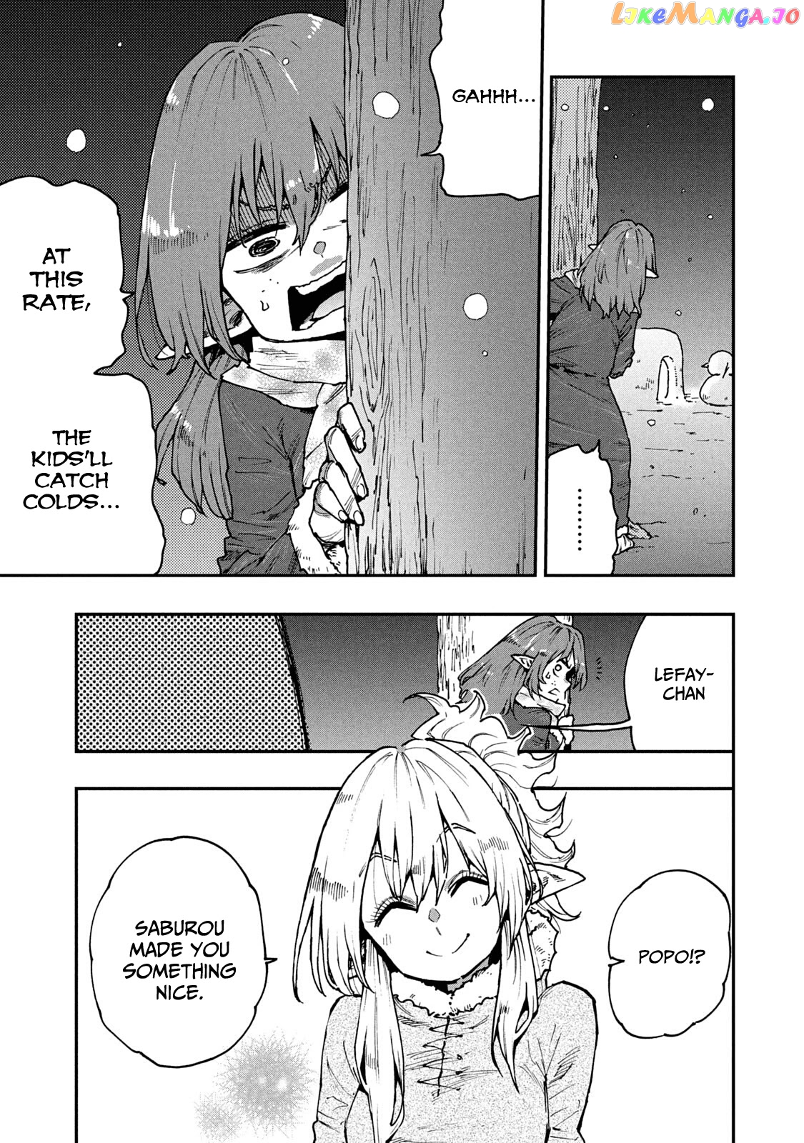 Mazumeshi Elf to Youbokugurashi chapter 58 - page 13
