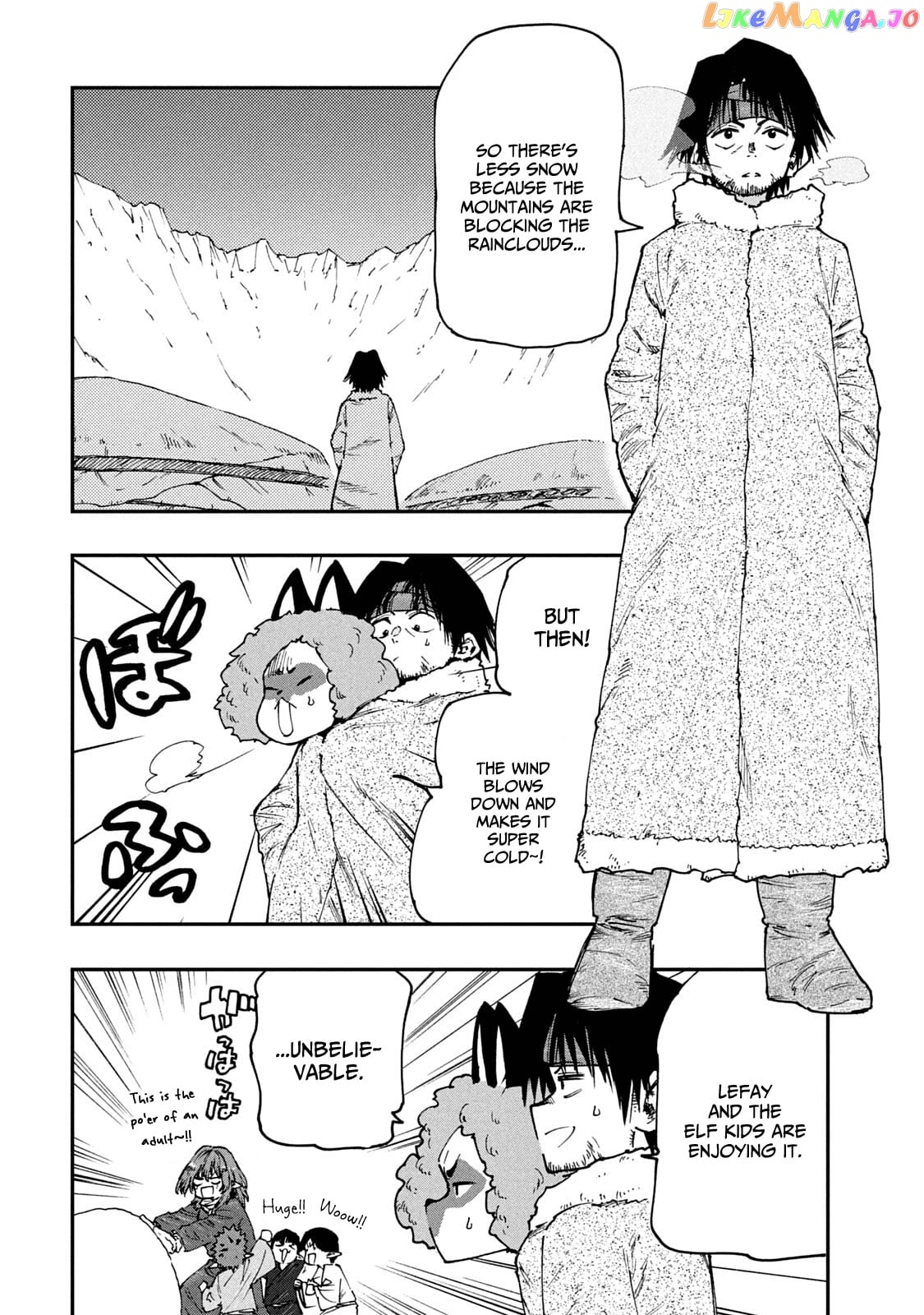 Mazumeshi Elf to Youbokugurashi chapter 58 - page 2