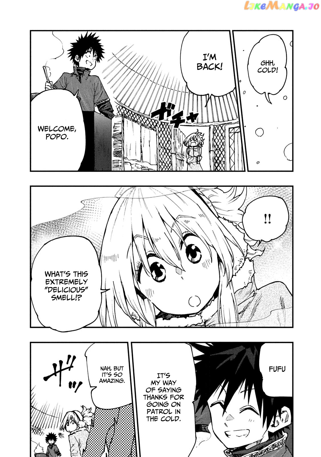 Mazumeshi Elf to Youbokugurashi chapter 58 - page 3