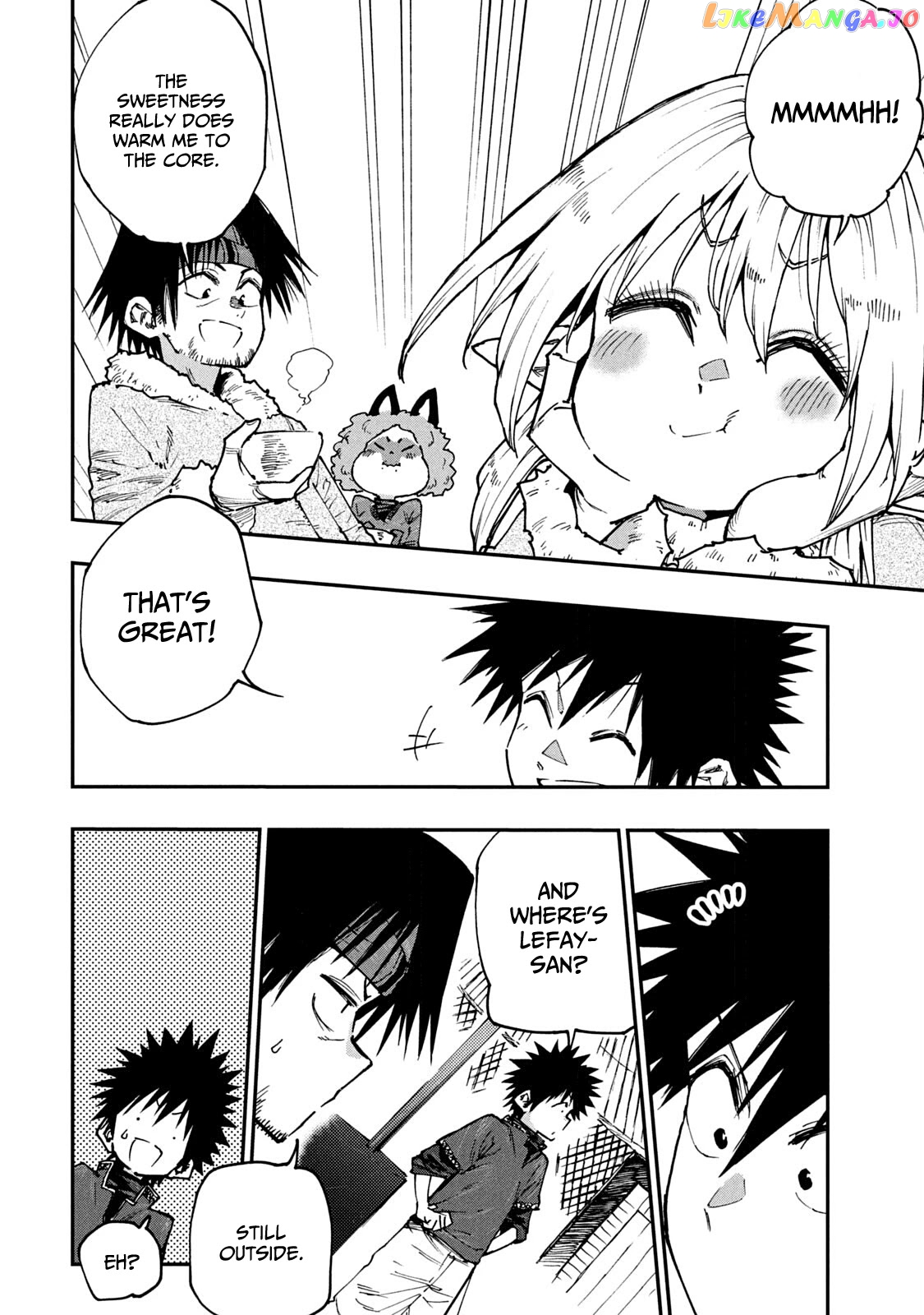 Mazumeshi Elf to Youbokugurashi chapter 58 - page 6