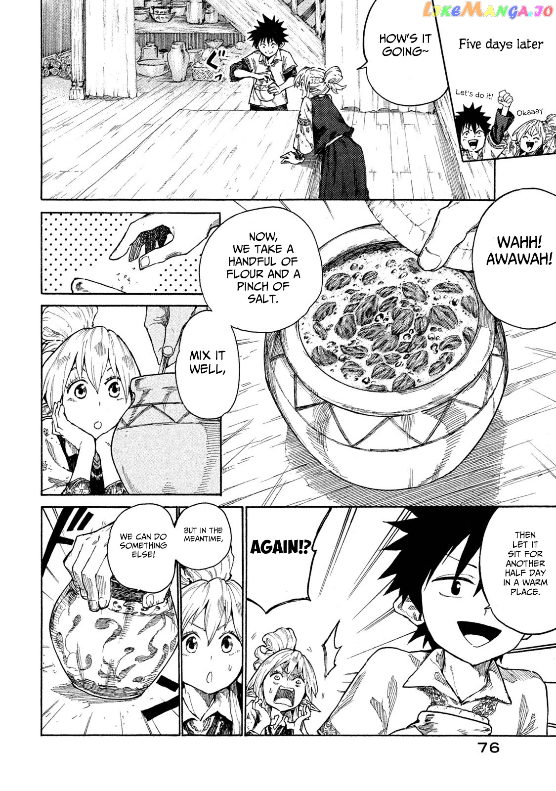 Mazumeshi Elf to Youbokugurashi chapter 7 - page 35