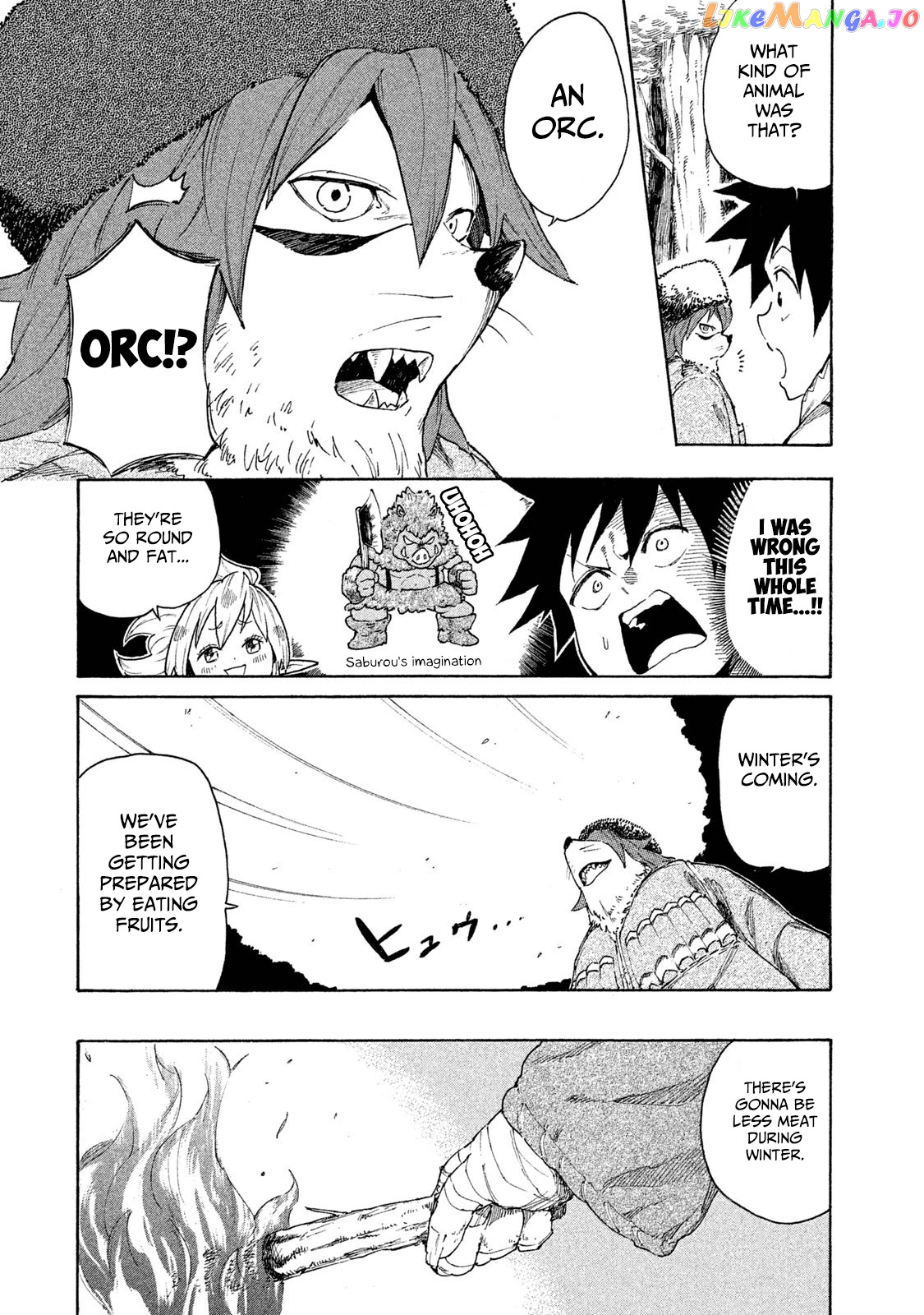 Mazumeshi Elf to Youbokugurashi chapter 7 - page 5