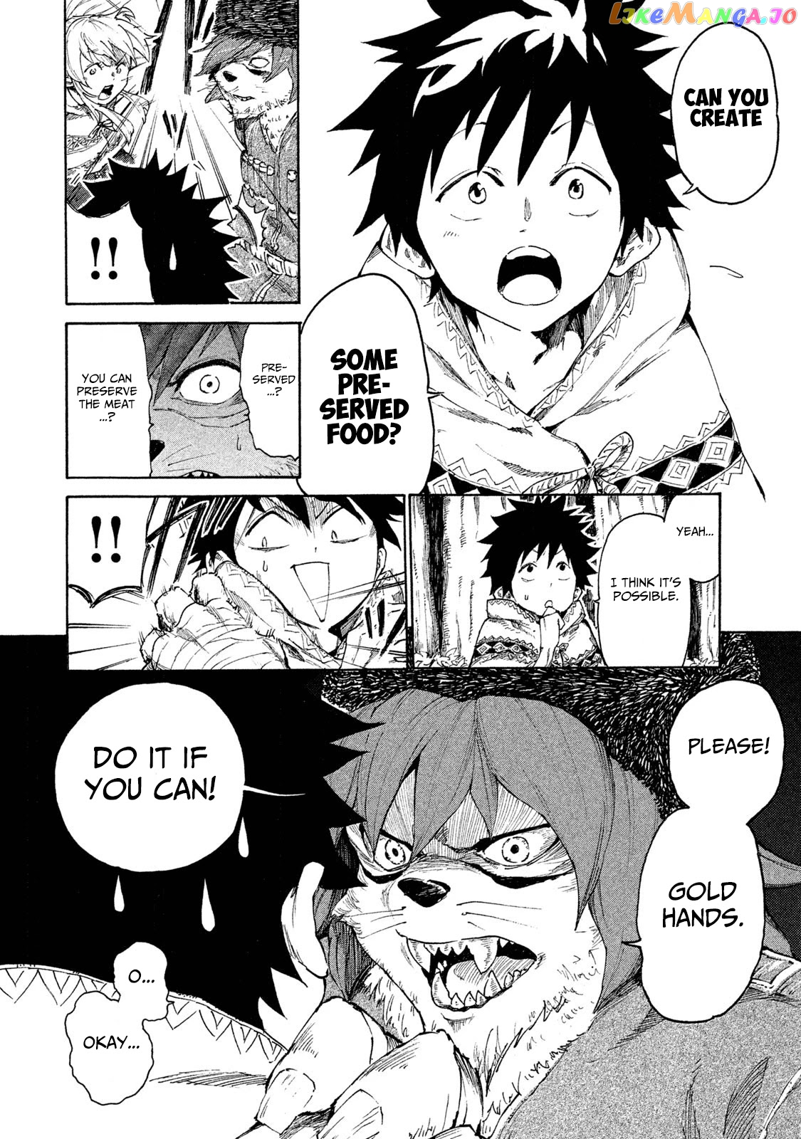 Mazumeshi Elf to Youbokugurashi chapter 7 - page 7