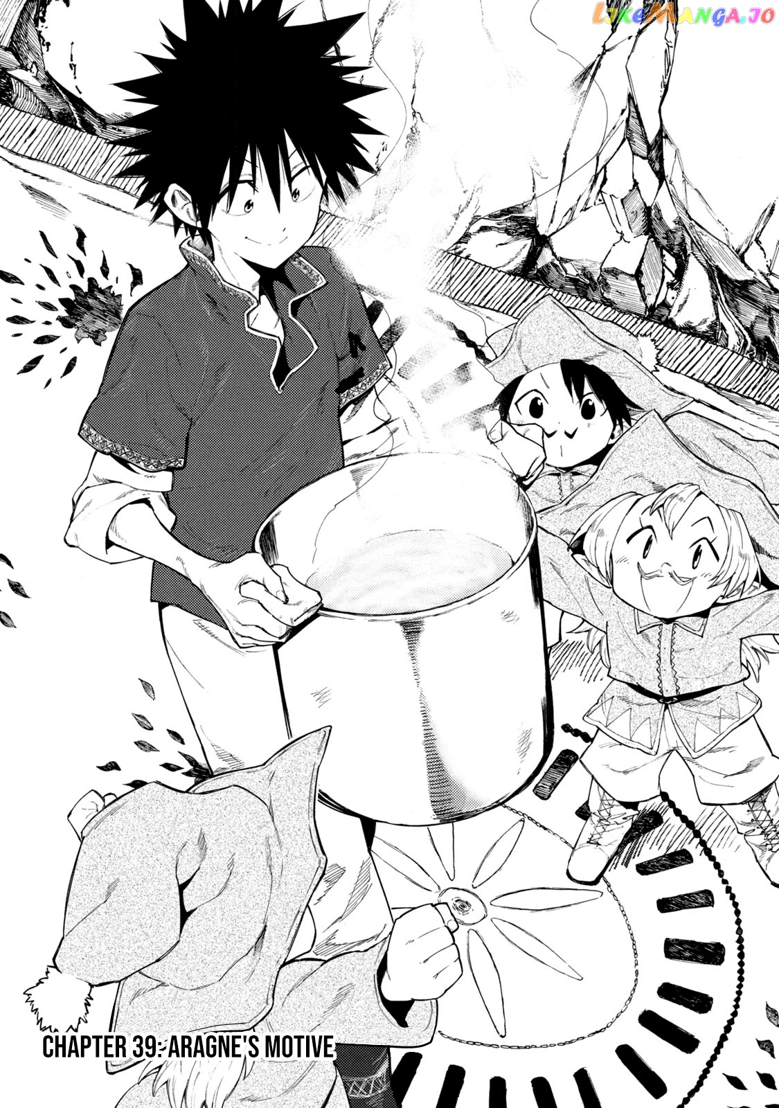 Mazumeshi Elf to Youbokugurashi chapter 39 - page 1
