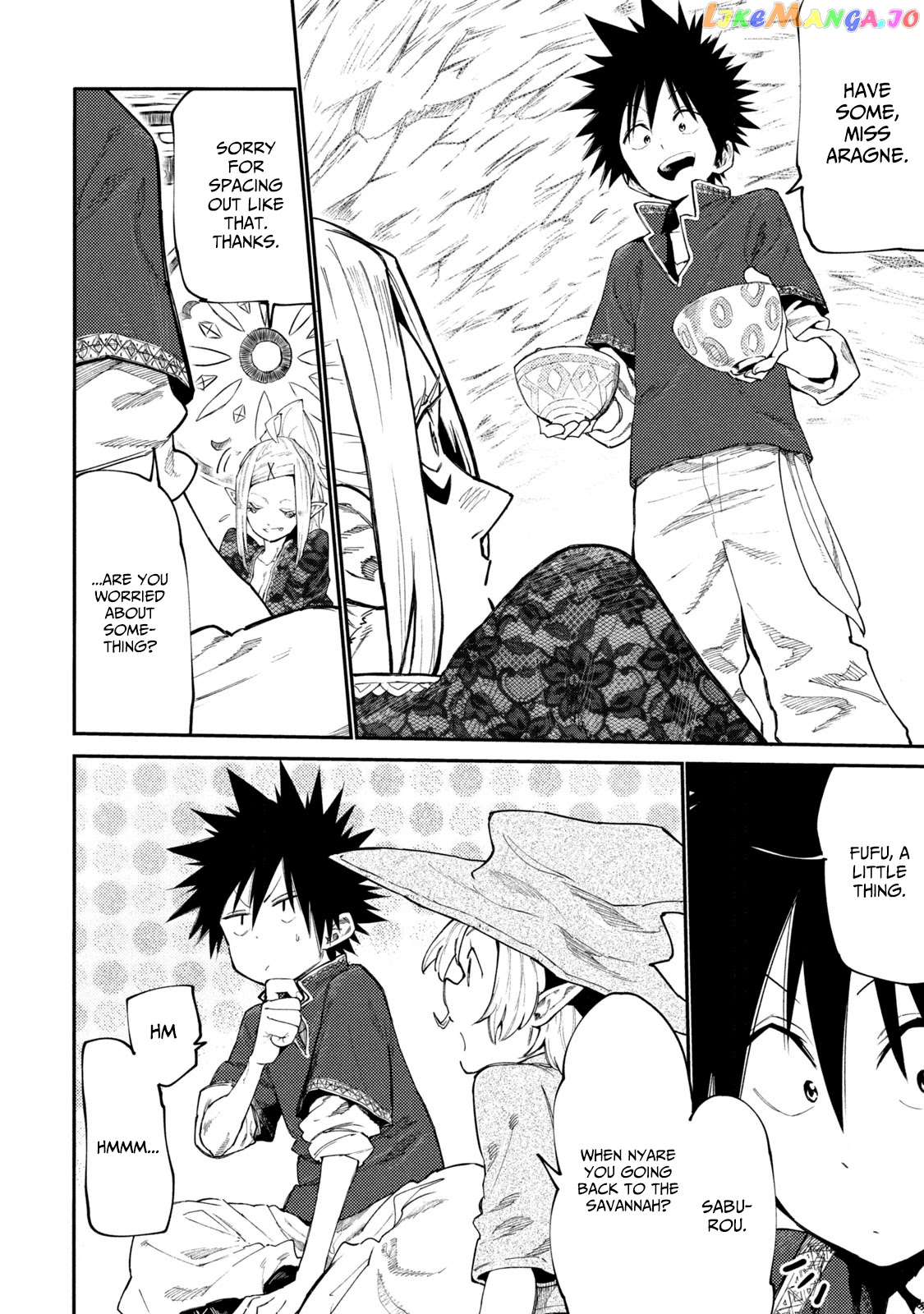 Mazumeshi Elf to Youbokugurashi chapter 39 - page 6
