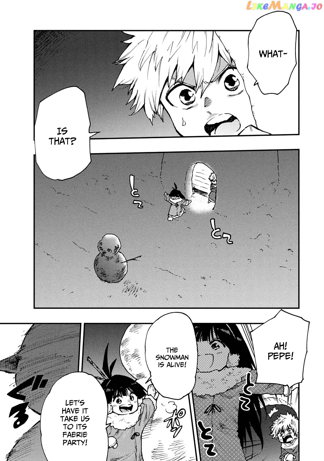 Mazumeshi Elf to Youbokugurashi chapter 59 - page 1