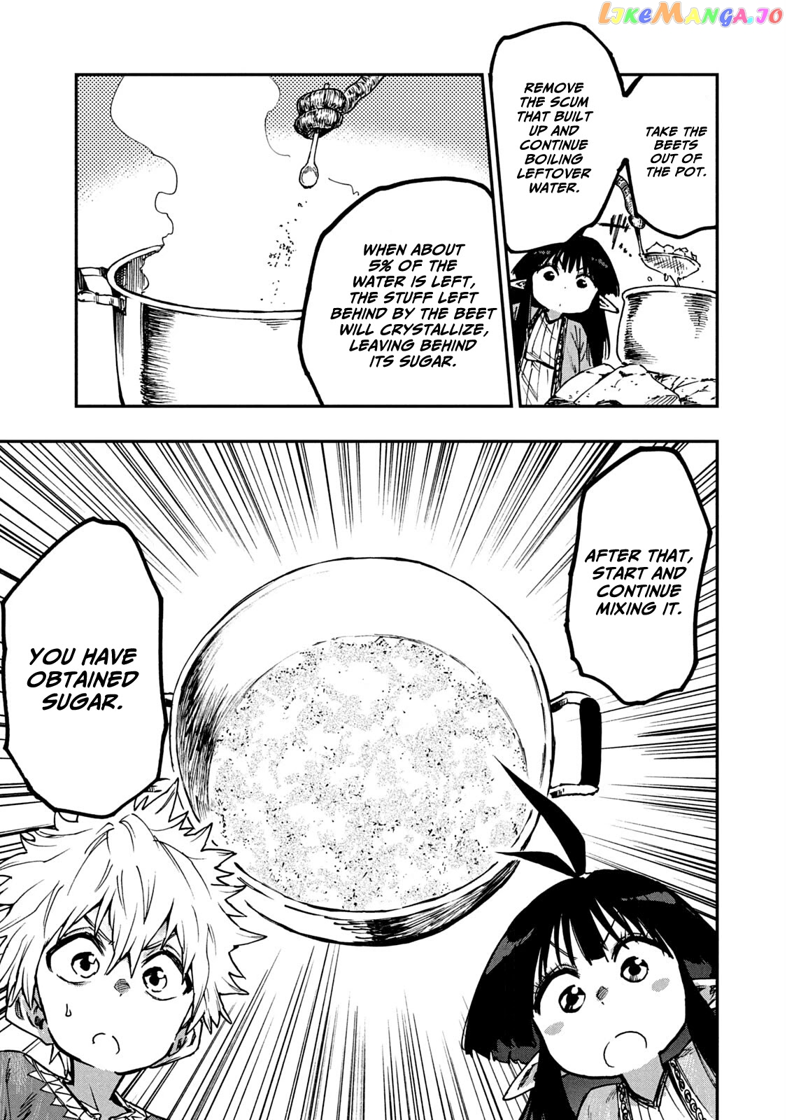 Mazumeshi Elf to Youbokugurashi chapter 59 - page 17