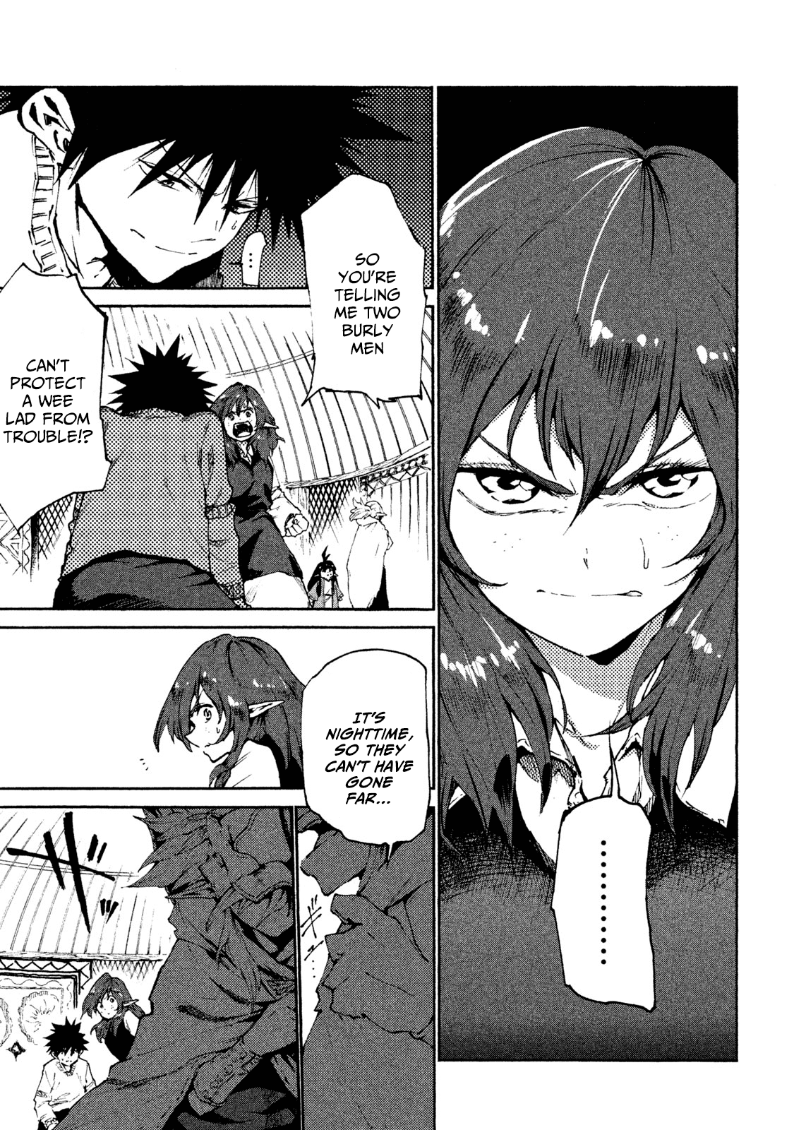 Mazumeshi Elf to Youbokugurashi chapter 22 - page 1
