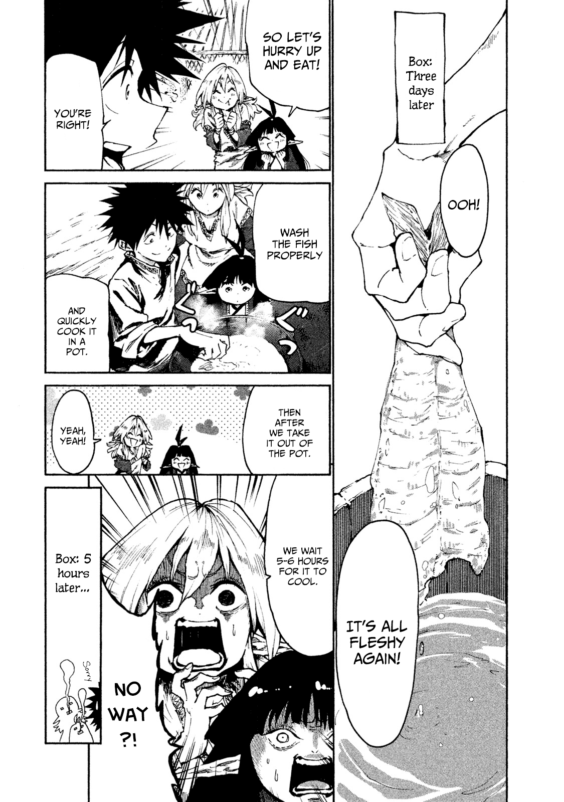 Mazumeshi Elf to Youbokugurashi chapter 22 - page 20